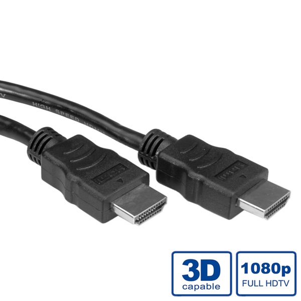 Cablu HDMI T-T cu Ethernet 10M, Value 11.99.5546Conectica.ro