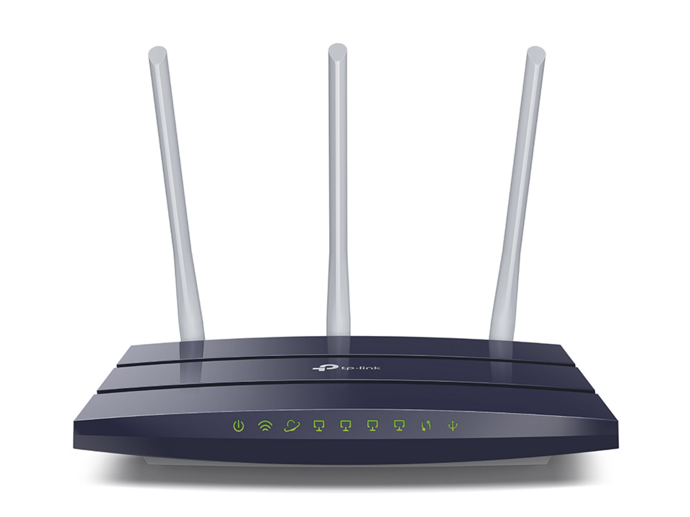 Can withstand To Nine Adaptive Router Gigabit Wireless N 450Mbps 3 antene, TP-LINK TL-WR1043N