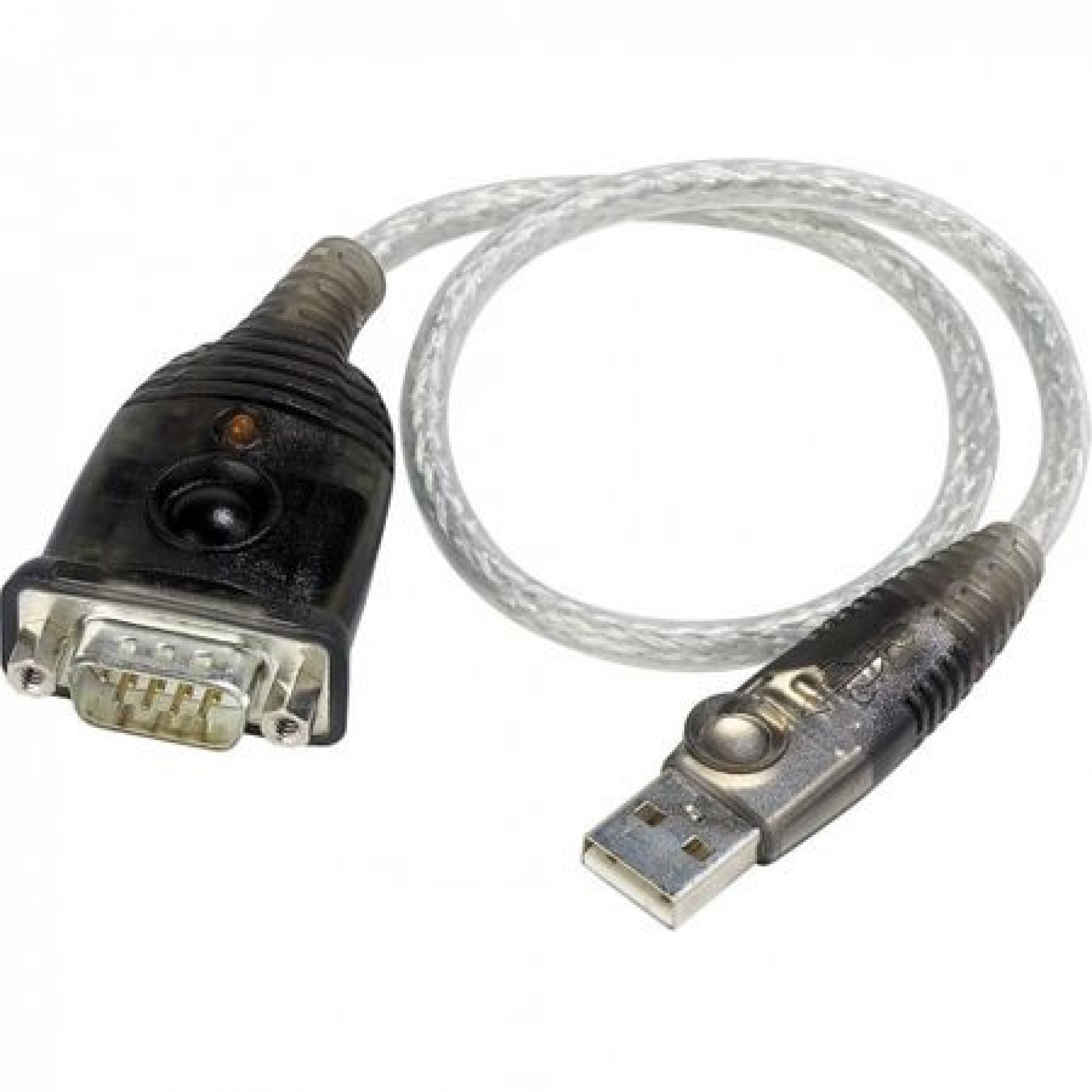 Splendor Look back Constraints Cablu USB la Serial RS232 0.3m, ATEN UC-232A