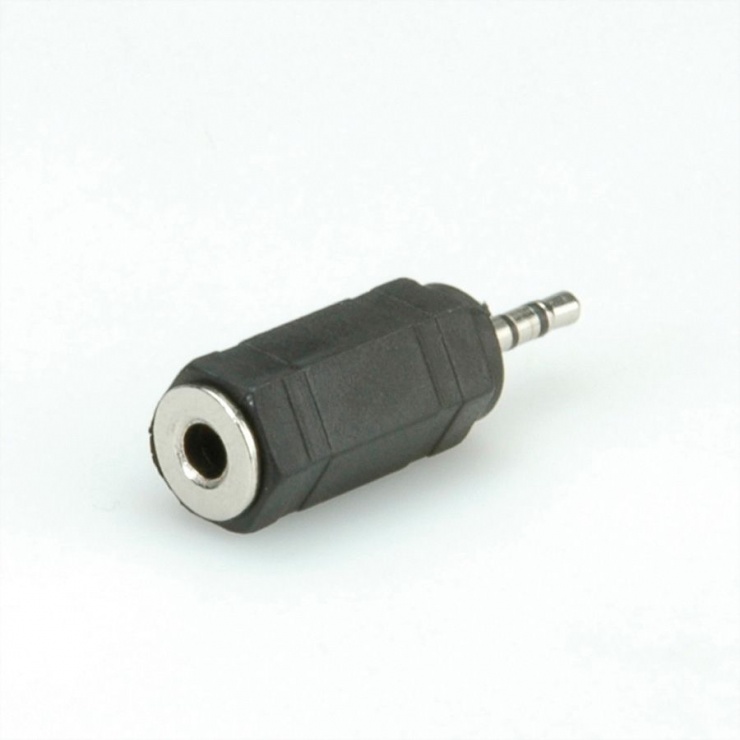 Adaptor jack stereo 2.5mm la jack 3.5mm T-M, Roline 11.09.4446 conectica.ro