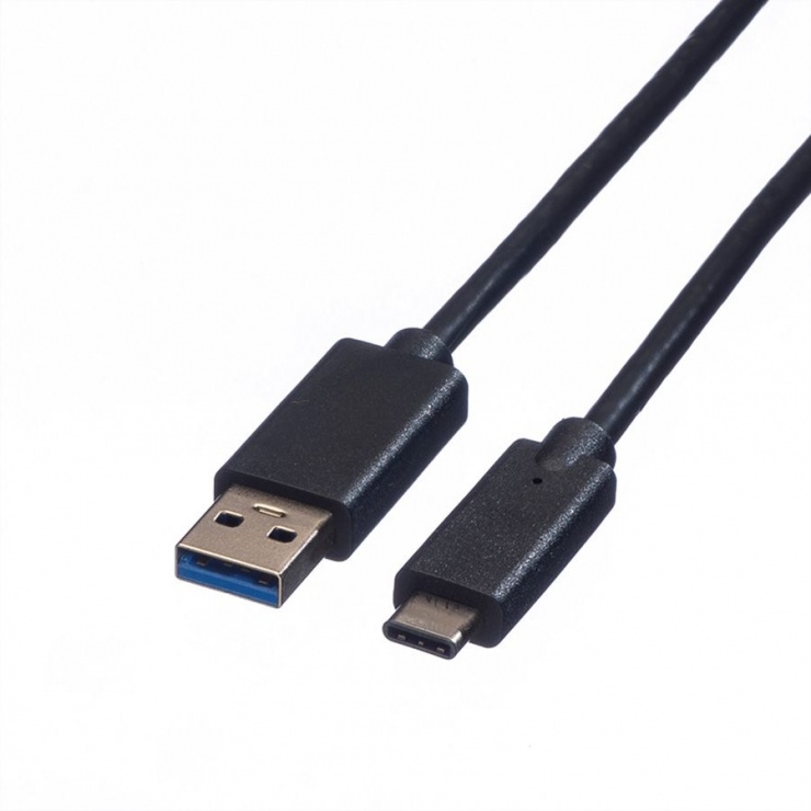 Cablu USB 3.1 la USB tip C 1m T-T, Roline 11.02.9011