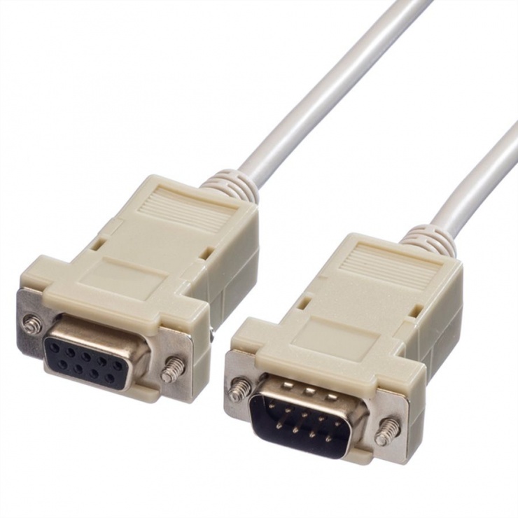 Cablu serial RS232 DB9 M-T 1.8m, Value 11.99.6218 conectica.ro