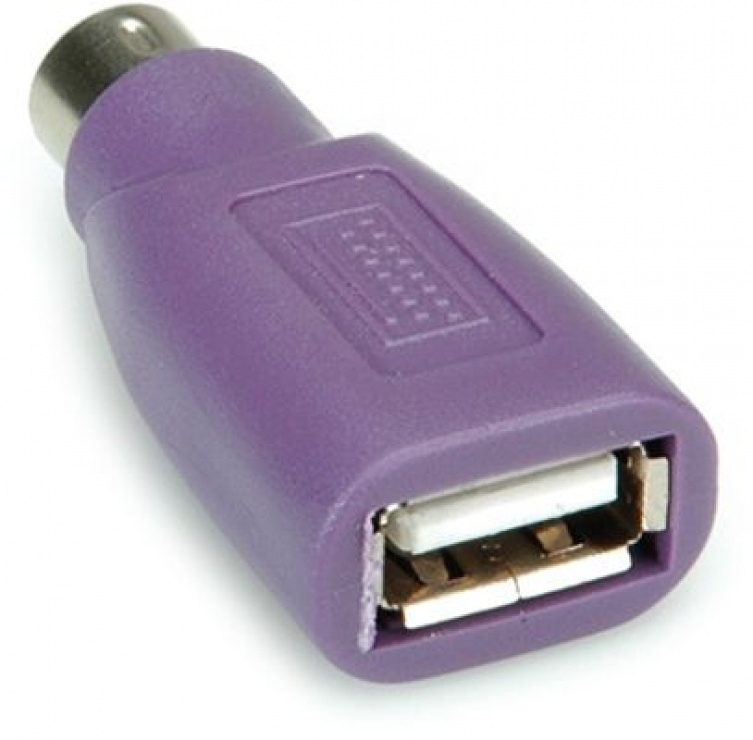 Adaptor PS/2 la USB pentru tastatura T-M, Value 12.99.1073 conectica.ro