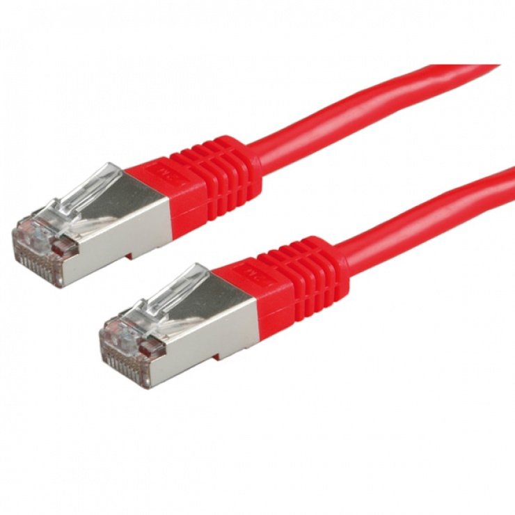 Cablu retea s-ftp cat.6 rosu 5m, value 21.99.1361