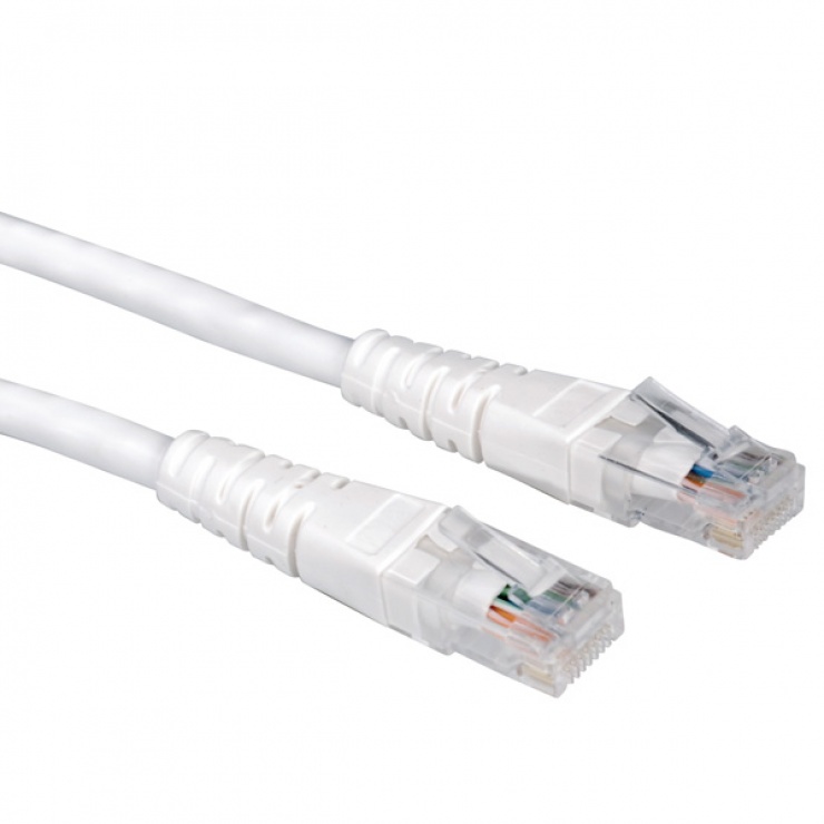 Cablu retea UTP Value Cat.6 alb 1.5m, 21.99.0956 conectica.ro