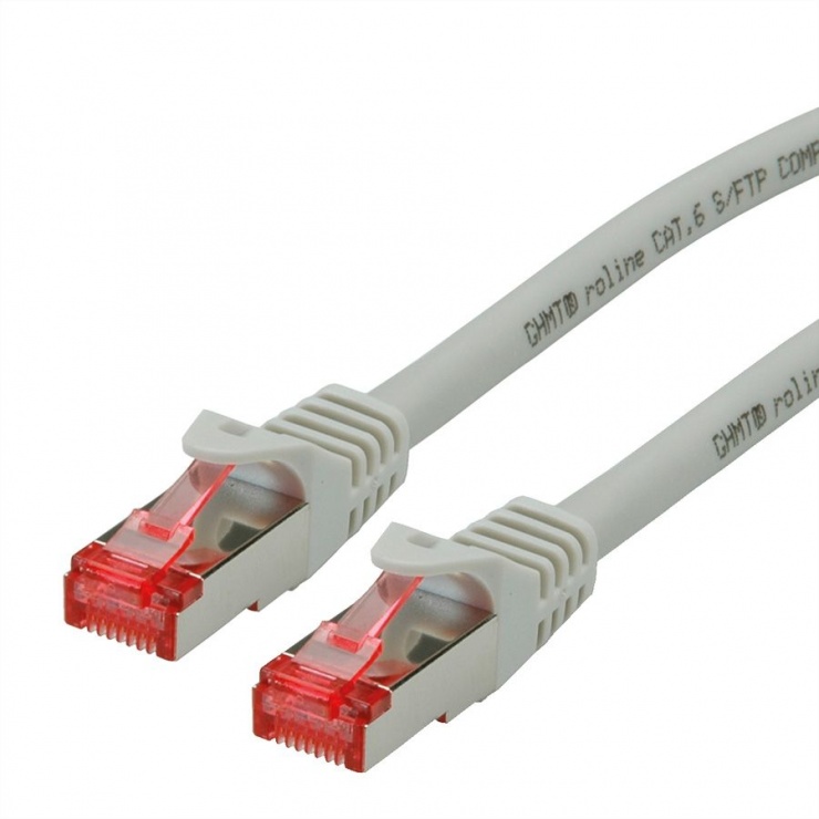 Cablu de retea SFTP cat 6 Component Level LSOH gri 20m, Roline 21.15.2609 Roline 20m imagine 2022 3foto.ro