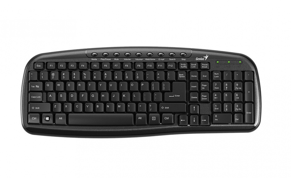 Tastatura multimedia kb-m225c usb, genius 31310479100