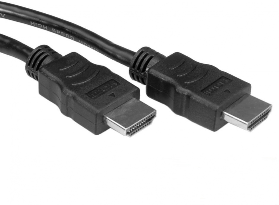 Cablu MYCON HDMI cu Ethernet v1.4 T-T 2m Negru, CON3672