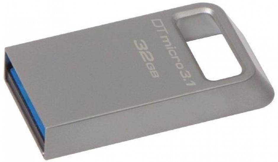 Stick datatraveler micro 32gb usb 3.1/3.0, metal, kingston