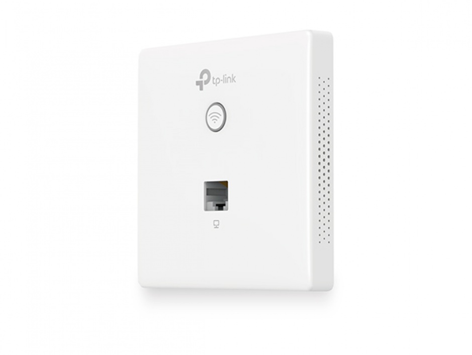 Access Point wireless N 300Mbps cu montare in doza de pe perete, TP-LINK EAP115-Wall conectica.ro