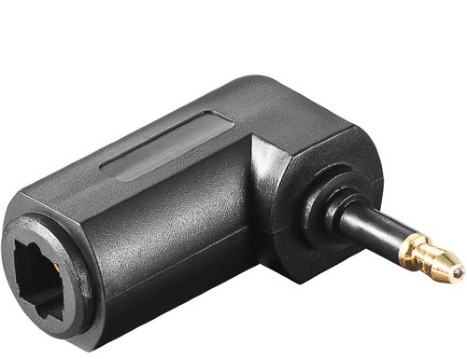 Adaptor audio digital optic Toslink la mini Toslink 3.5mm unghi, KJTOSRED11 3.5mm