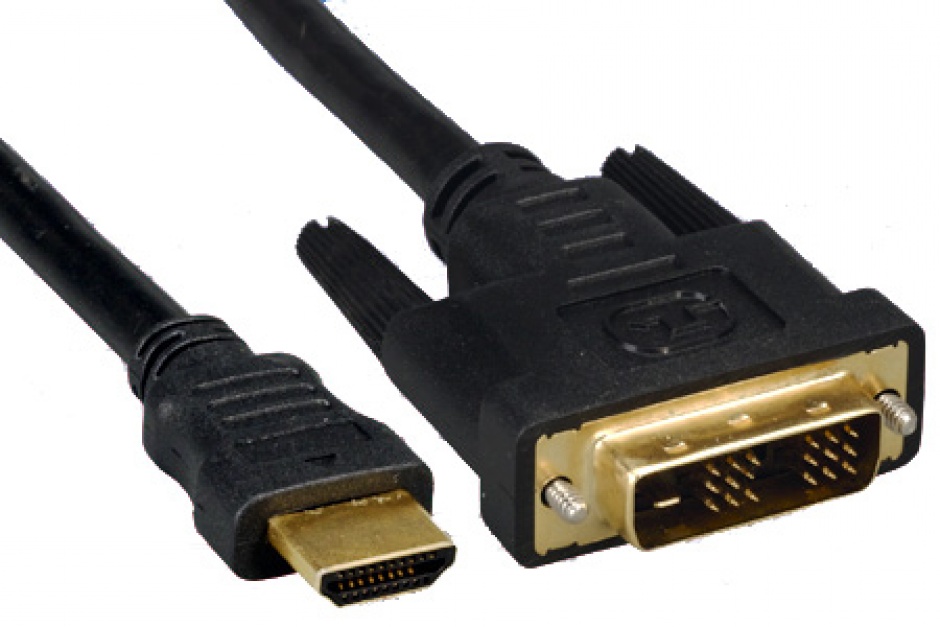 Cablu HDMI la DVI-D 18+1 pini T-T 10m, KPHDMD10 OEM 10m imagine 2022 3foto.ro