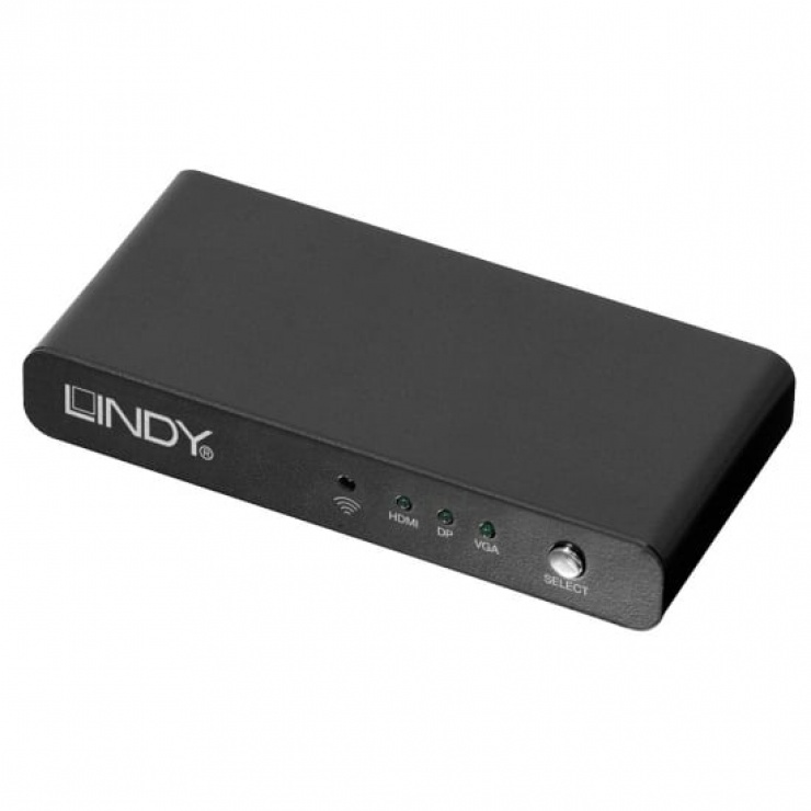 Switch DisplayPort, HDMI & VGA la HDMI, Lindy L38272 conectica.ro