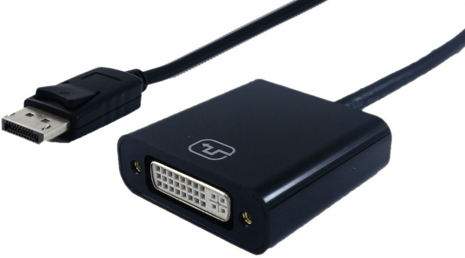 Adaptor Displayport la DVI T-M Negru, S3202