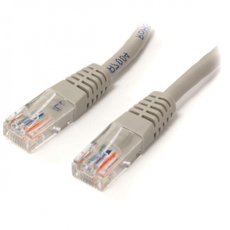 Cablu retea UTP Cat.5e 2m alb, Spacer SP-PT-CAT5-2M