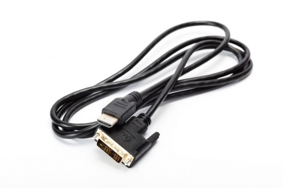 Cablu HDMI la DVI-D Single Link 18+1 pini T-T 1.8m, Spacer SPC-HDMI-DVI-6 conectica.ro