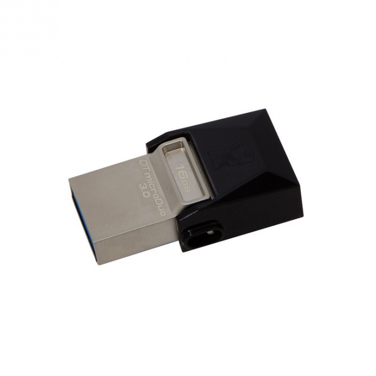 Stick usb 3.0 16gb kingston data traveler microduo otg