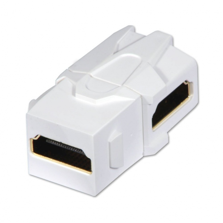 Keystone HDMI in unghi M-M, Lindy L60490 conectica.ro