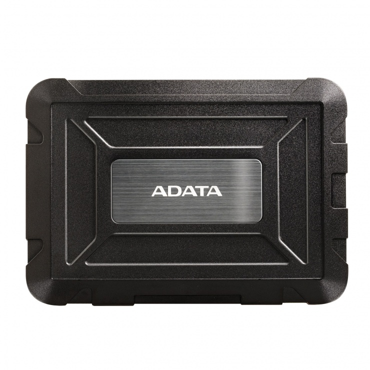 Rack extern ED600 2.5″ HDD SATA la USB 3.1, A-DATA AED600U31-CBK imagine noua