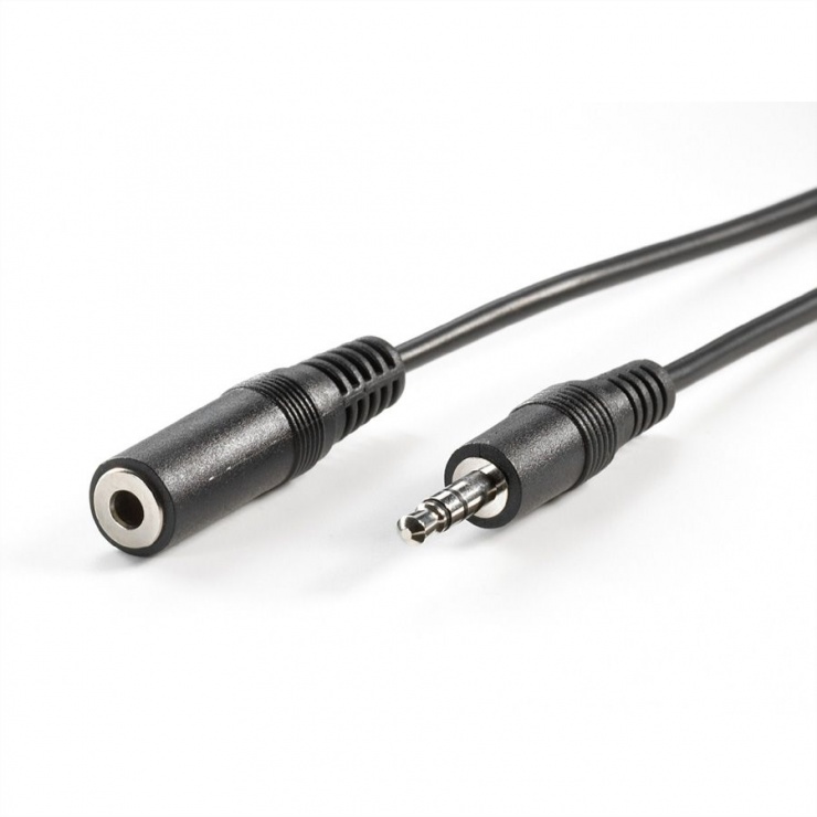 Cablu prelungitor audio jack 3.5mm T-M 10m, Value 11.99.4359 conectica.ro