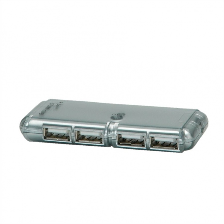 Hub USB 2.0 4 porturi cu alimentare, Value 14.99.5016 conectica.ro