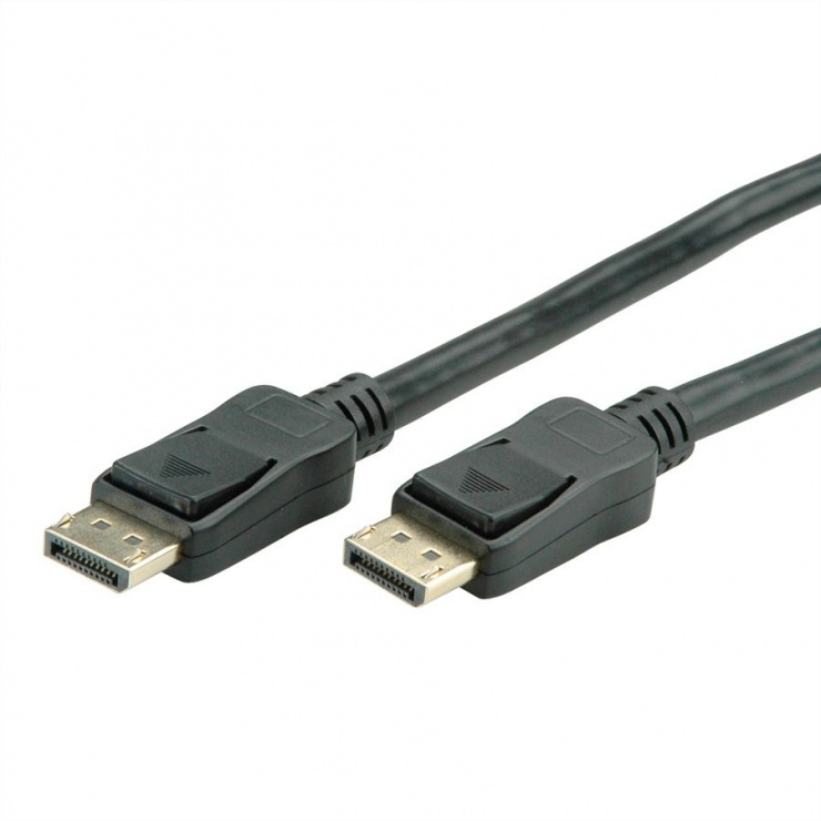 Cablu Displayport activ v1.2 T-T 20m Negru, Value 14.99.3496 14.99.3496