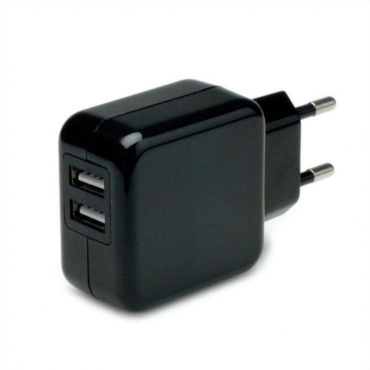 Incarcator priza cu 2 x usb 10w/2a, value 19.99.1064
