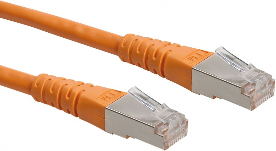 Cablu retea SFTP cat.6 Portocaliu 5m, Roline 21.15.1367 conectica.ro