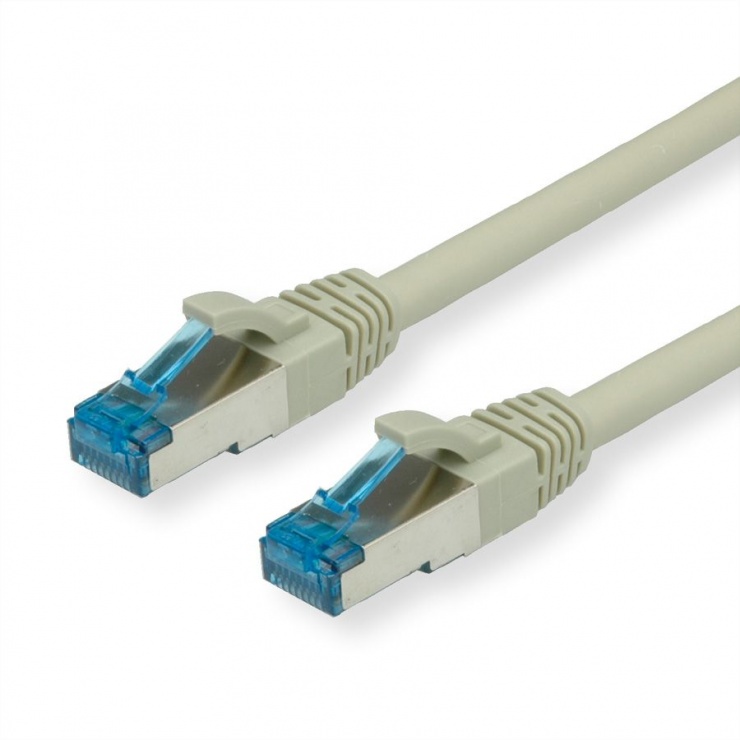 Cablu retea S-FTP cat 6a Gri 15m, Value 21.99.0868 15m imagine noua 2022