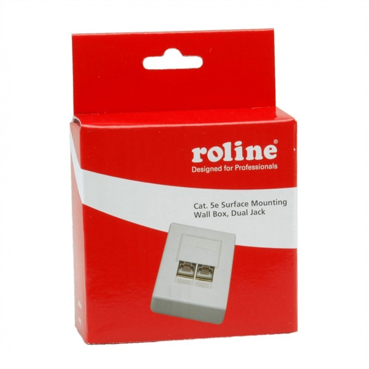 Priza rj45 aplicata cat. 5e ecranata, roline 25.16.8387