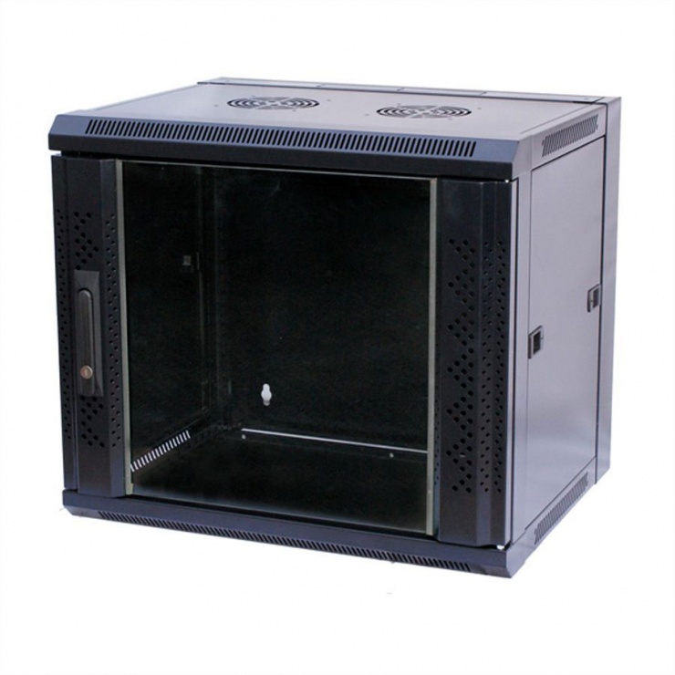 Cabinet perete/Rack 19″ 12U 640x570x600 mm, Value 26.99.0152 imagine noua