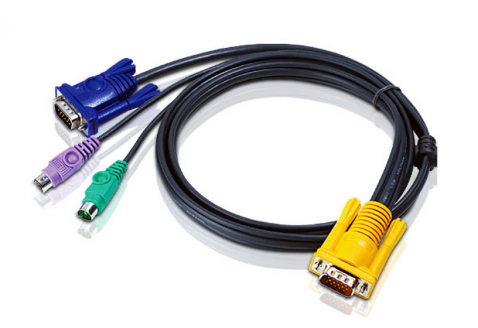 Set cabluri pentru KVM PS/2 3m, Aten 2L-5203P imagine noua