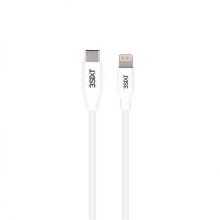 Cablu date si incarcare Lightning MFI la USB-C Alb 1m (3S-1378), 40831