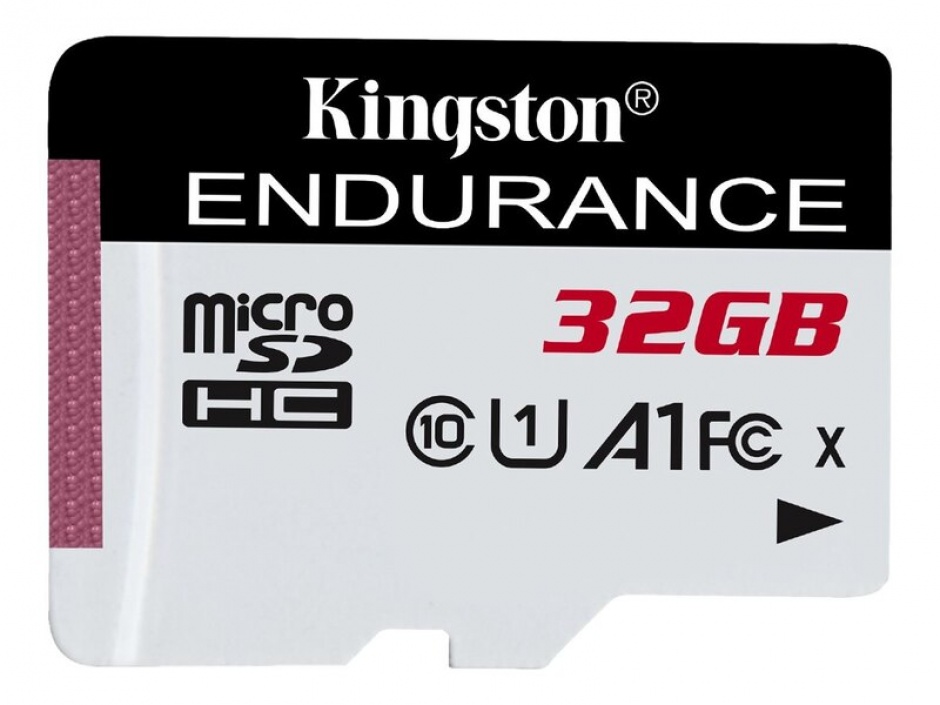 Card de memorie micro SDHC 32GB clasa 10 UHS-I High Endurance, Kingston SDCE/32GB