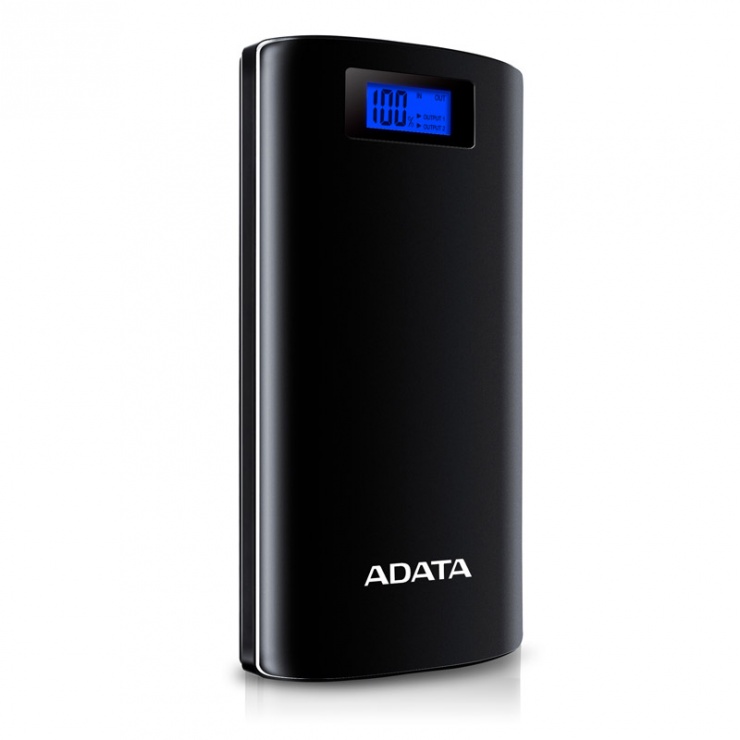 Power bank 20.000mah negru, a-data p20000