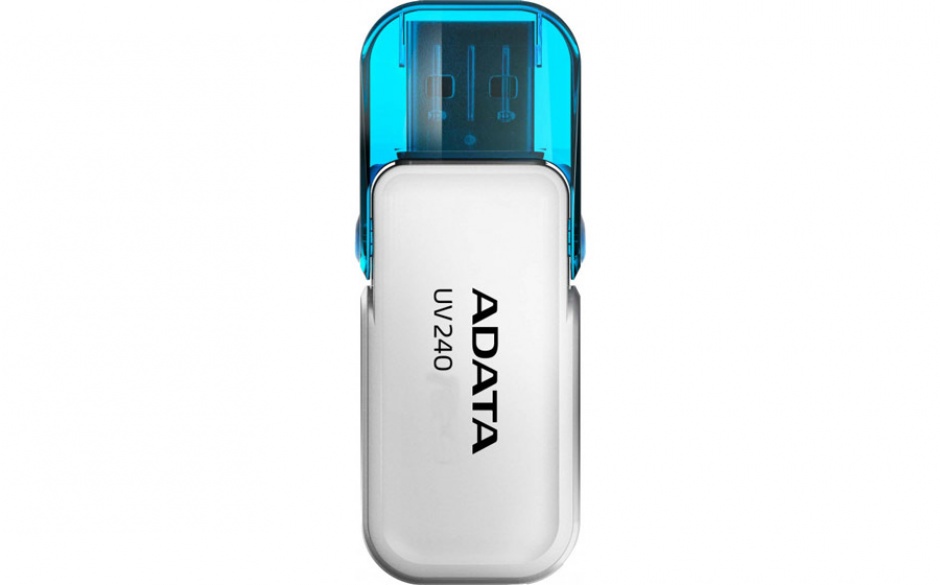 Stick USB 2.0 cu capac pliabil 16GB UV240 Alb, ADATA A-Data