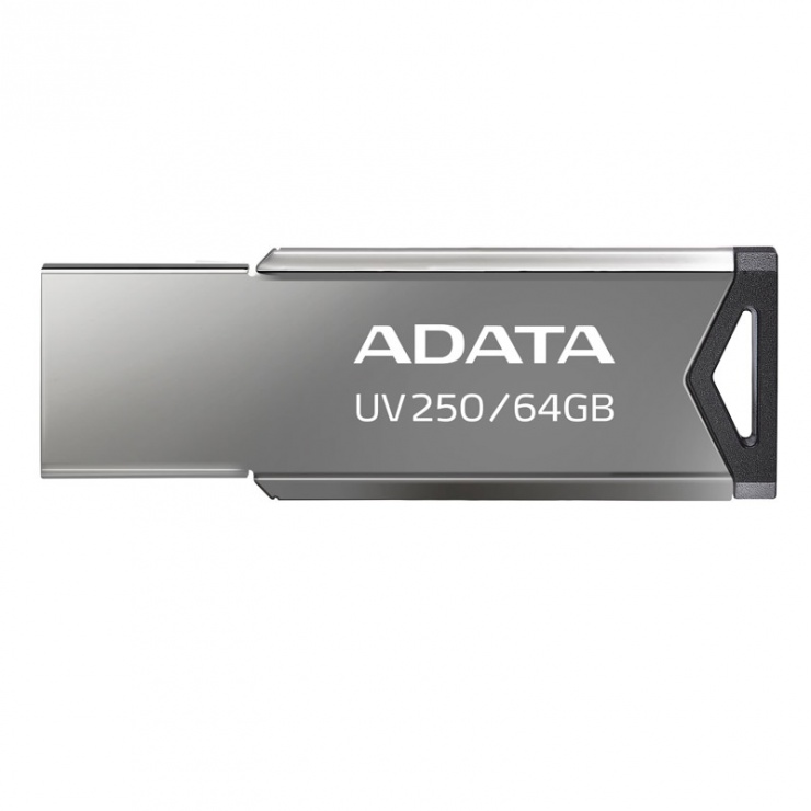 Stick USB 2.0 64GB Aliaj Silver, ADATA