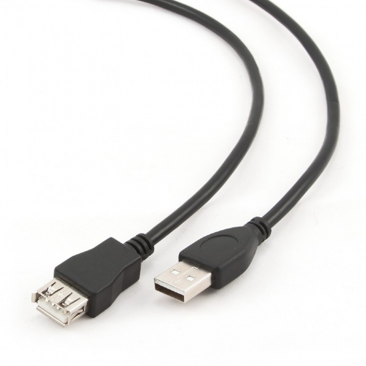 Cablu prelungitor USB 2.0 T-M 1.8m, Gembird CCP-USB2-AMAF-6 conectica.ro