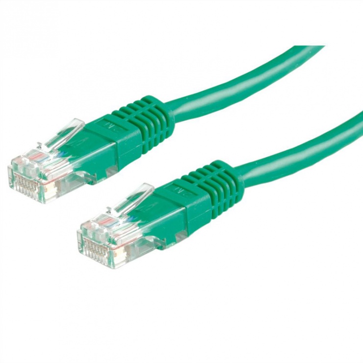 Cablu de retea RJ45 MYCON UTP Cat.6 5m Verde, CON1563 conectica.ro