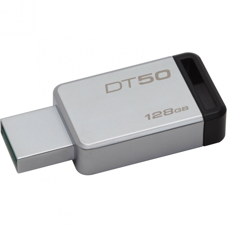 Stick USB 3.0 128GB KINGSTON DataTraveler50, DT50/128GB conectica.ro