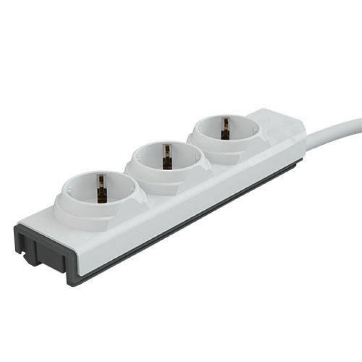 Prelungitor modular 3 prize 16a 1m alb, allocacoc