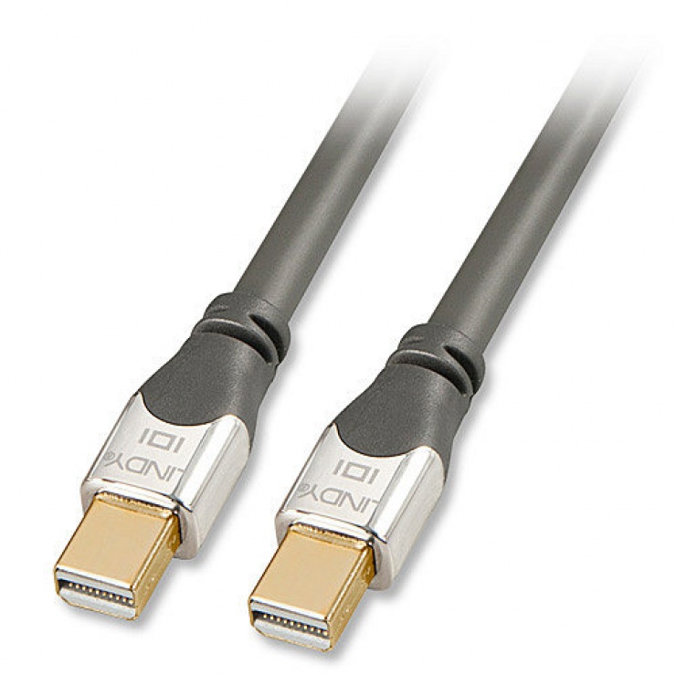 Cablu Mini Displayport CROMO T-T 5m, Lindy L41544 5m