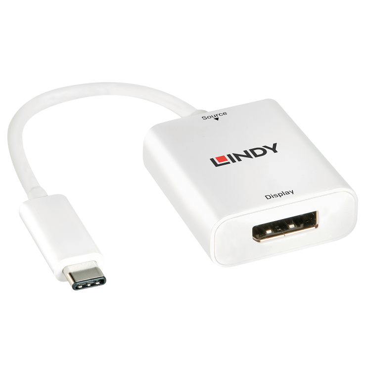 Adaptor usb 3.1-c la displayport t-m alb, lindy l43245