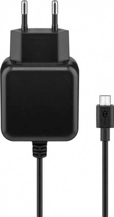 Incarcator priza cu micro usb-b 1m 2.5a pentru raspberry pi 1/2/3, goobay 71889