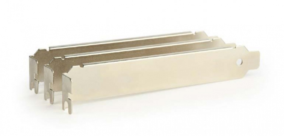 Set 3 bucati bracket low profile pci / pci express, gembird sbl-01