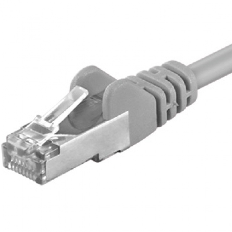 Cablu de retea SFTP cat 6A gri 30m, sp6asftp300 OEM 30m imagine 2022 3foto.ro