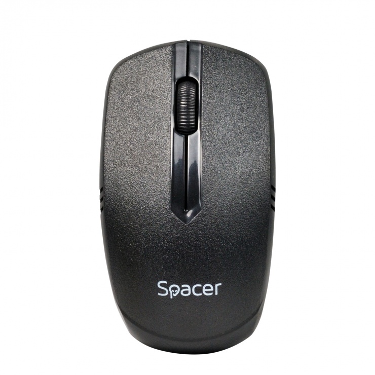 Mouse wireless 1000dpi negru, Spacer SPMO-161