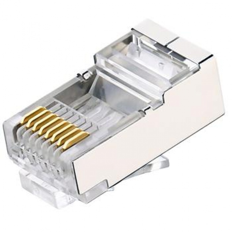 Conector rj45 cat 6 ecranat