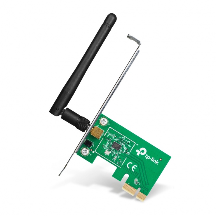 Placa retea Wireless PCI Express 150Mbps, TP-LINK TL-WN781ND conectica.ro