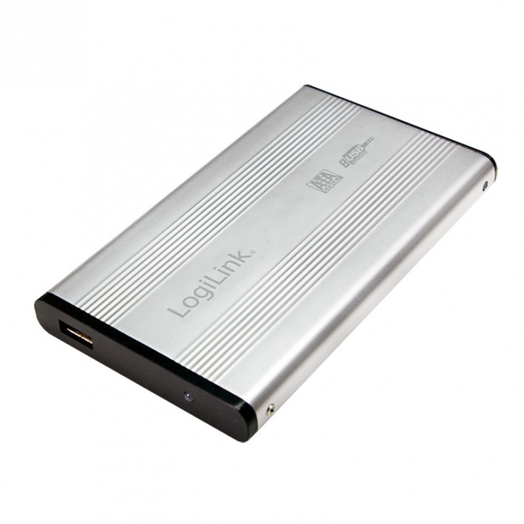 Rack extern USB 2.0 pentru HDD/SSD 2.5″ SATA III, Logilink UA0041A conectica.ro imagine noua 2022